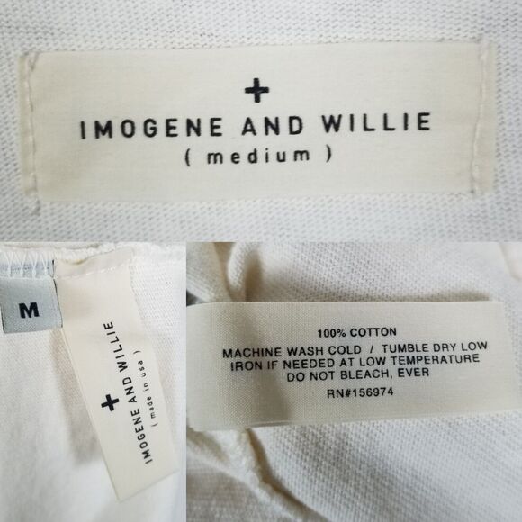 Imogen + Willie The "Strangers" Retro Cartoon 7oz Midweight Graphic Tee Size M - Picture 13 of 14